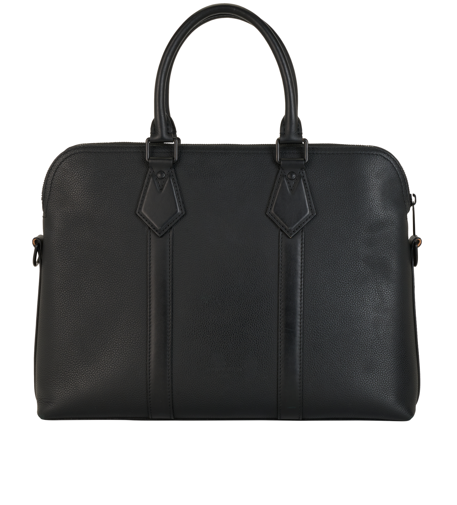 Takeoff Briefcase, &pound;1,100, Handbags, Black, Leather, Back view